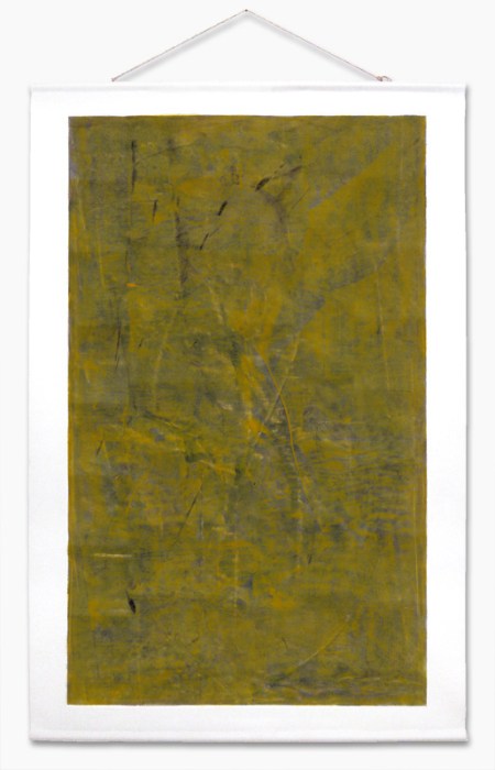 Ricardo Morin
Pergamino del Silencio II
Oleo sobre lino
114 x 190 x 19 cm
2010